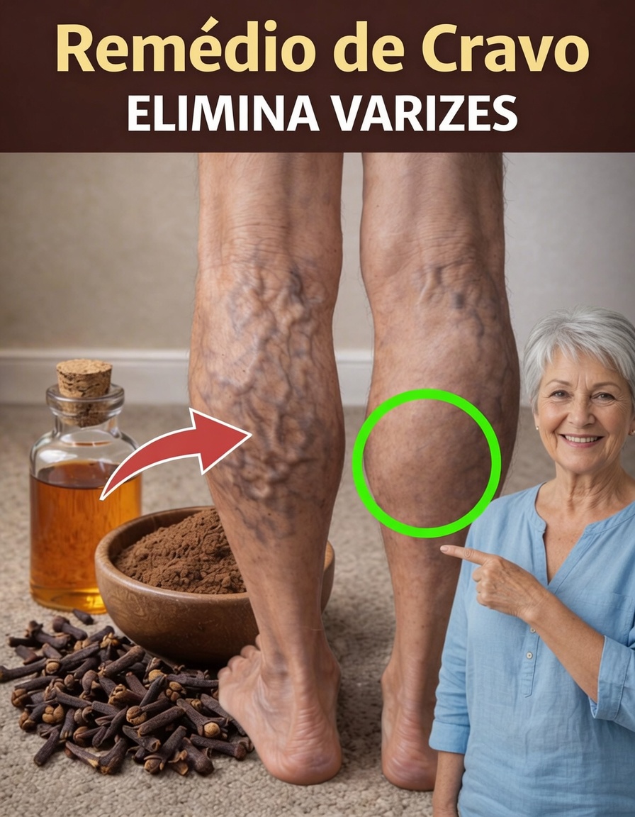 Adeus, Varizes? O Remédio Caseiro de Alho e Cravo de que Todos Estão Falando