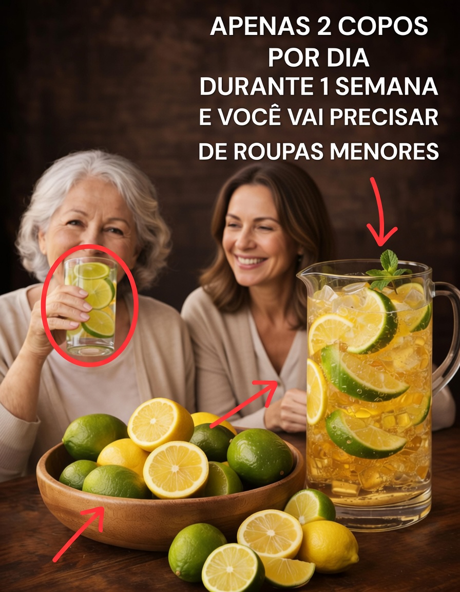 A Bebida Caseira de 2 Ingredientes que Ajuda a Reduzir a Gordura da Barriga