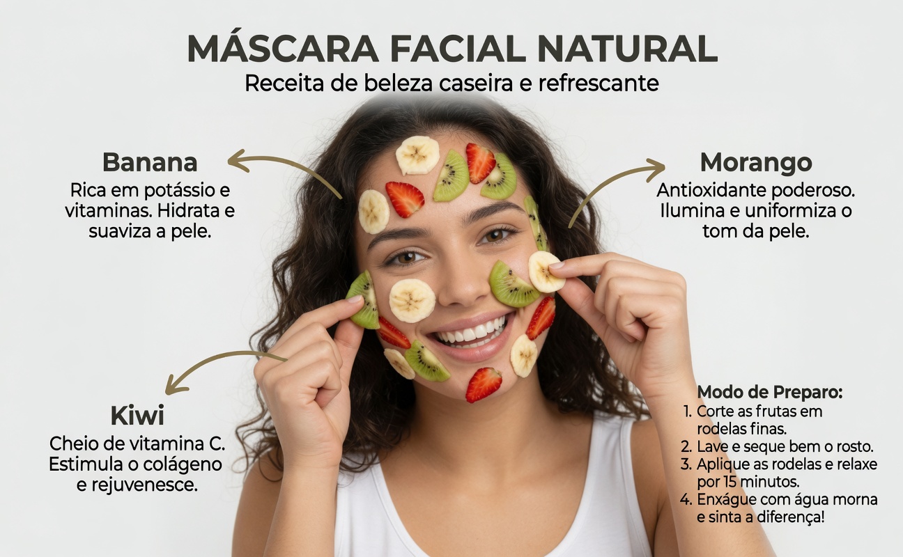 Máscara Noturna Natural para Rejuvenescer a Sua Pele de Forma Simples e Eficaz