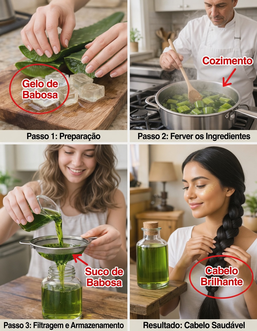 Como Fazer Óleo de Aloe Vera para Acelerar o Crescimento do Cabelo e Reduzir a Queda