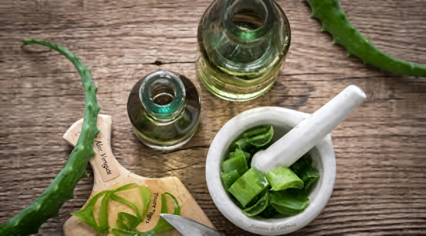 Como Fazer Óleo de Aloe Vera para Acelerar o Crescimento do Cabelo e Reduzir a Queda