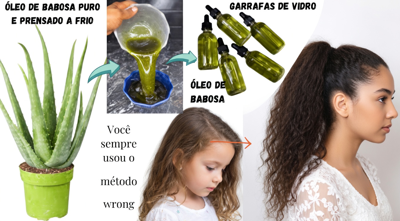 Como Fazer Óleo de Aloe Vera para Acelerar o Crescimento do Cabelo e Reduzir a Queda