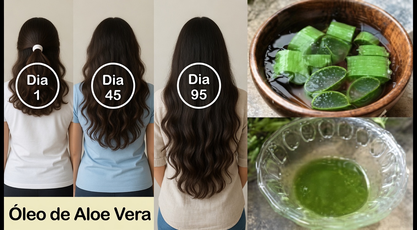 Como Fazer Óleo de Aloe Vera para Acelerar o Crescimento do Cabelo e Reduzir a Queda