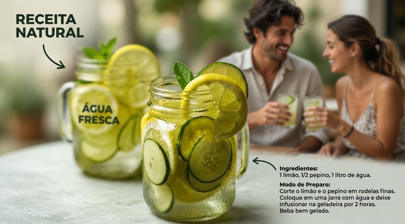 Água do Mercado Verde: Uma Bebida Natural Que Pode Ajudar na Glicose, na Circulação e na Saúde Digestiva