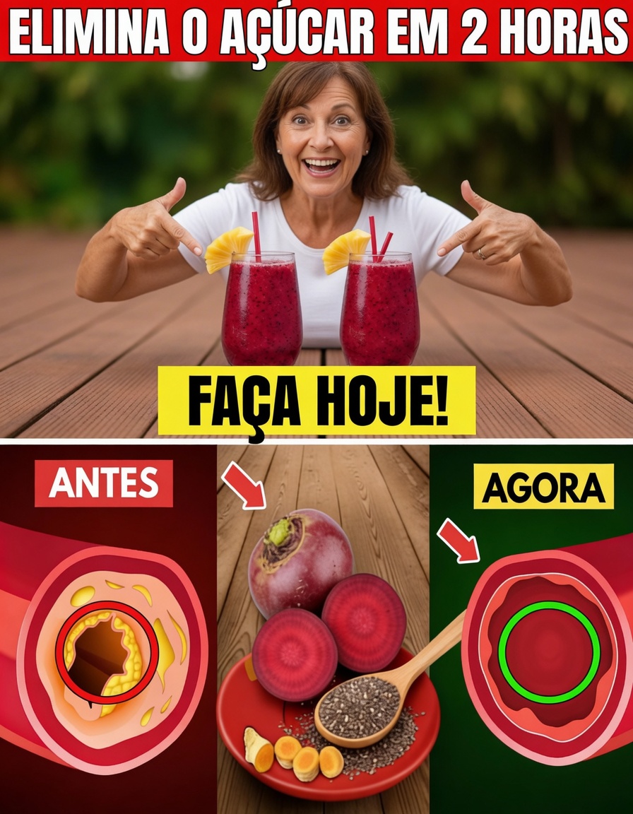 Bebida Natural nº 1 para Eliminar a Diabetes e Reduzir o Colesterol Rapidamente | (Médicos Chocados)