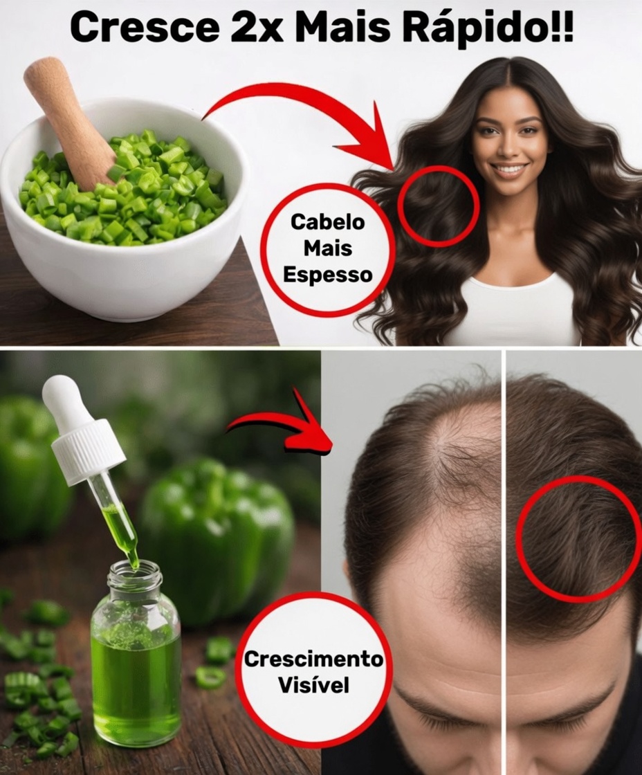 O Tônico Indiano de 3 Ingredientes “Cabelo Foguete” para Mulheres que Faz Crescer 1–2 Polegadas por Mês e Preenche Falhas em 14 Dias