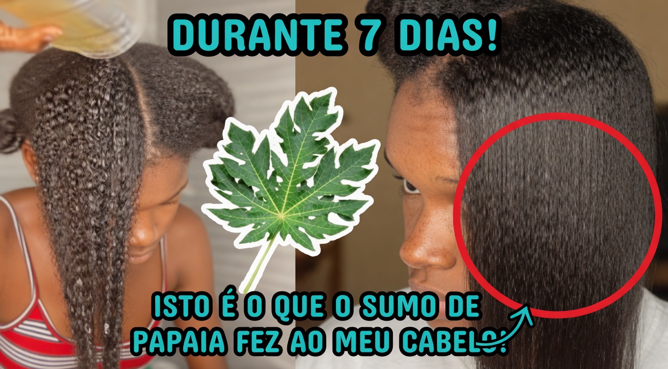 Abrace o Poder das Folhas de Mamão – Um Remédio Natural para Cabelos Jovens e Vibrantes