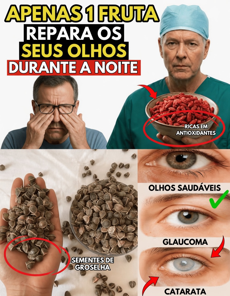 A fruta nº 1 que os idosos devem comer antes de dormir para ter olhos mais aguçados e saudáveis — e por que a maioria das pessoas erra completamente