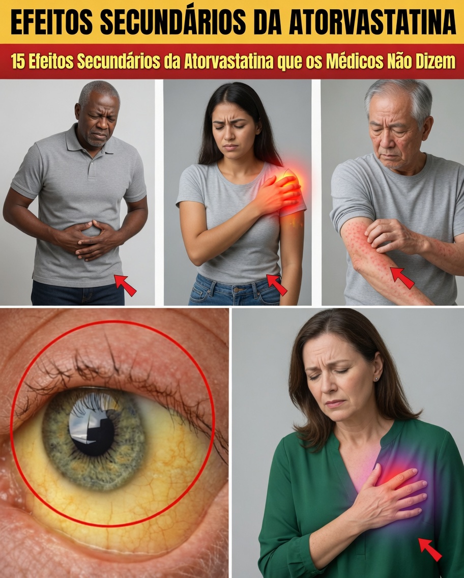 Efeitos Colaterais da Atorvastatina: 15 Preocupações Ocultas que Seu Médico Nem Sempre Menciona para Você Agora