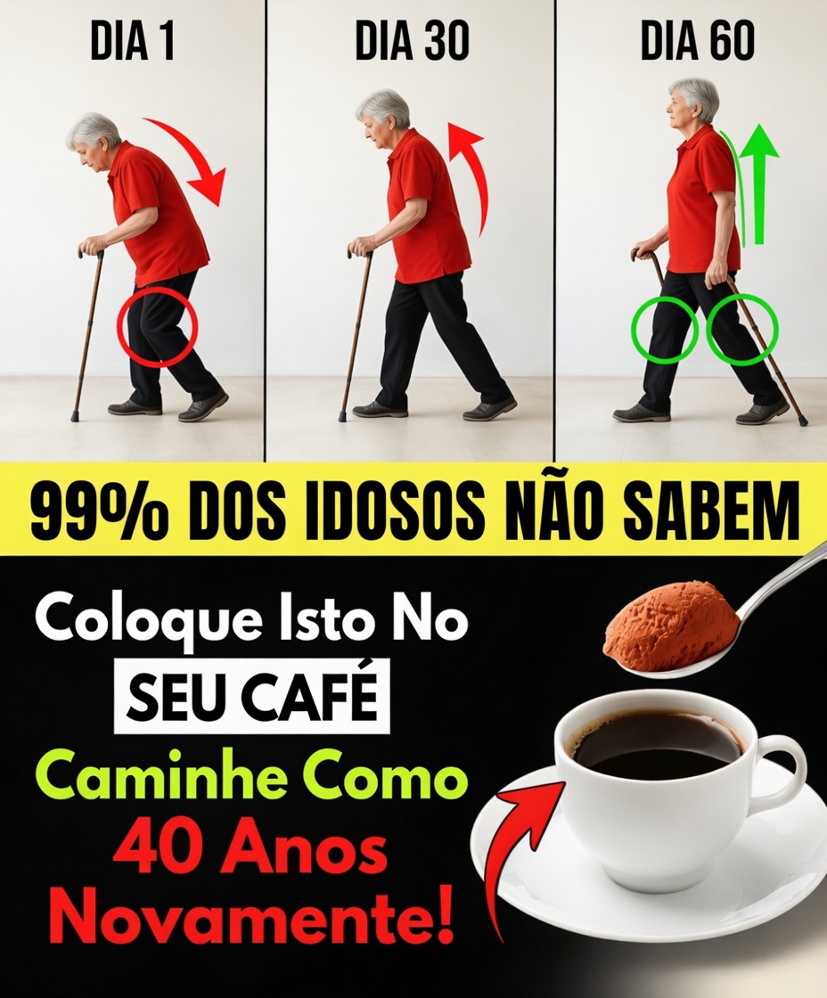 Por que idosos estão adicionando ESTE pó ao café (benefícios que mudam a vida!)
