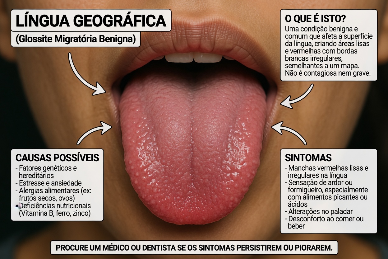 Se você estiver apresentando estes quatro sintomas na língua, eles podem indicar problemas de saúde subjacentes
