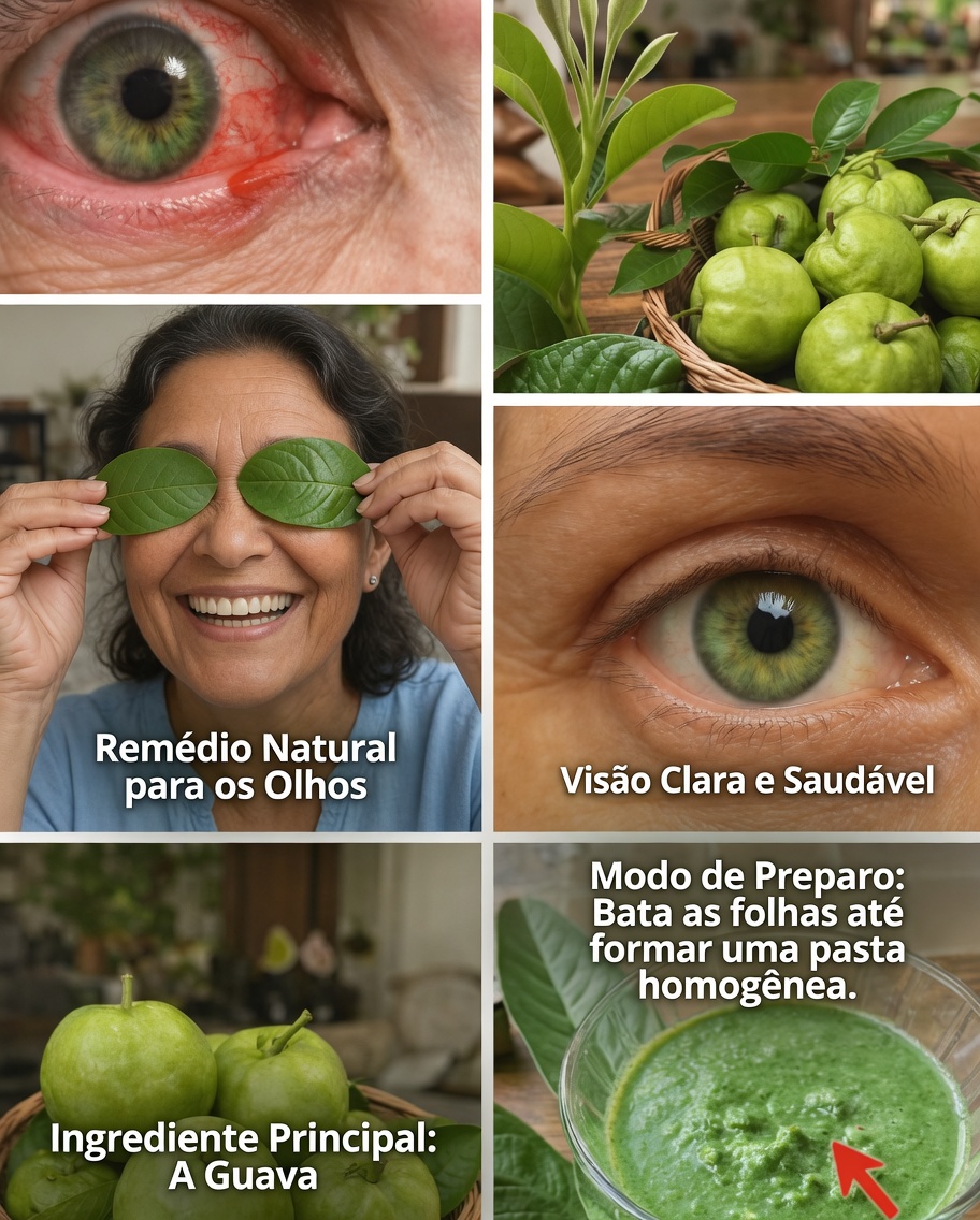 Como Usar a Goiaba para Tratar Problemas Oculares — Remédios Naturais para os Olhos Após os 40 Anos
