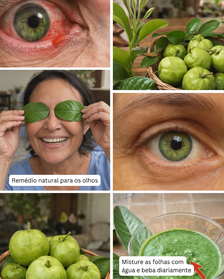 Como Usar a Goiaba para Tratar Problemas Oculares — Remédios Naturais para os Olhos Após os 40 Anos
