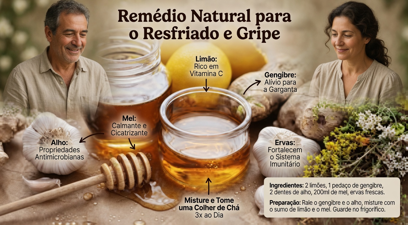 Mistura de Gengibre, Cebola, Alho, Limão e Mel: Seu Simples Ritual Diário para Conforto e Equilíbrio no Dia a Dia