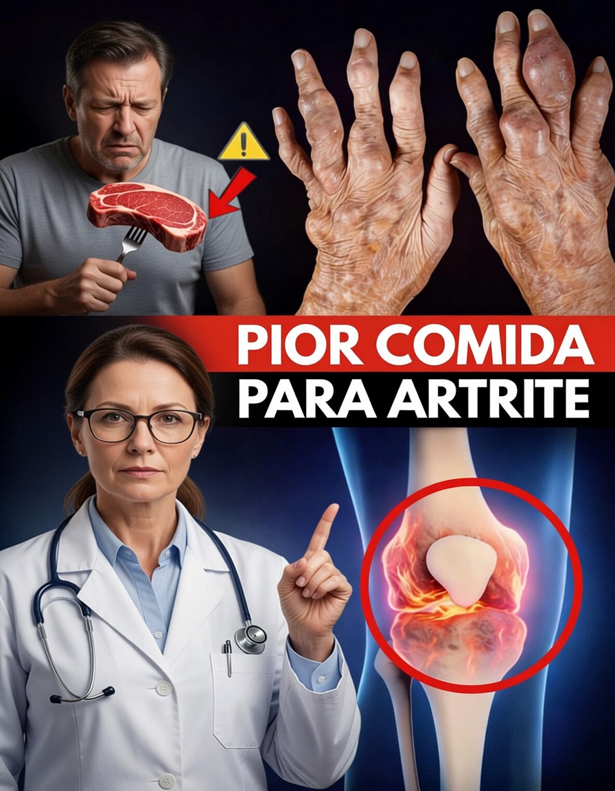 Os piores alimentos para artrite que podem estar agravando silenciosamente a sua dor — e os aliados alcalinos negligenciados que podem ajudar