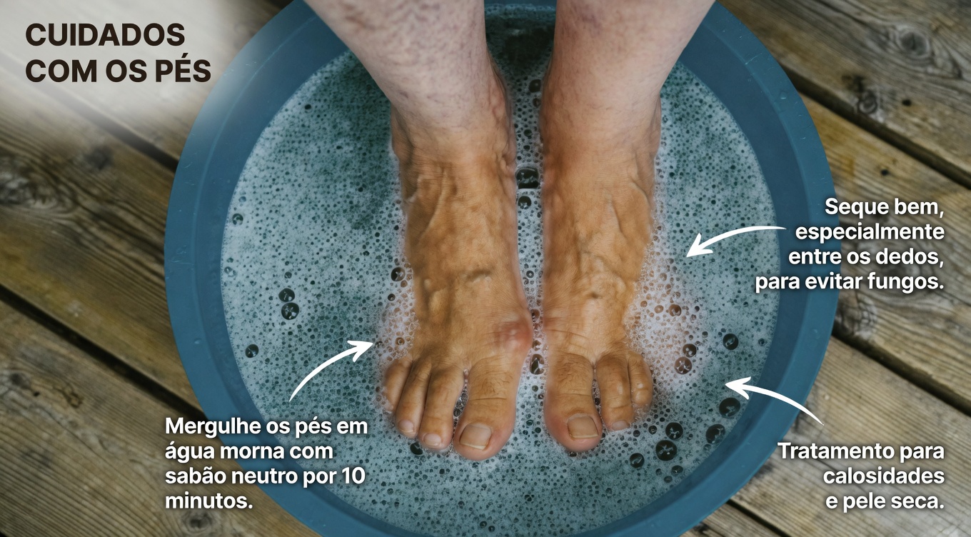 Descubra um simples escalda-pés noturno que pode ajudar a aliviar cãibras nos pés, formigamento, dor e inchaço