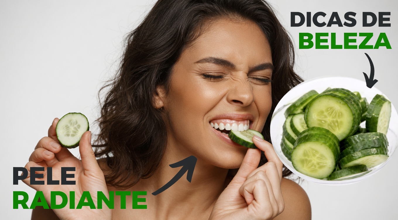 Você come pepino diariamente? Descubra seus potenciais benefícios para apoiar a saúde das veias em casos de varizes