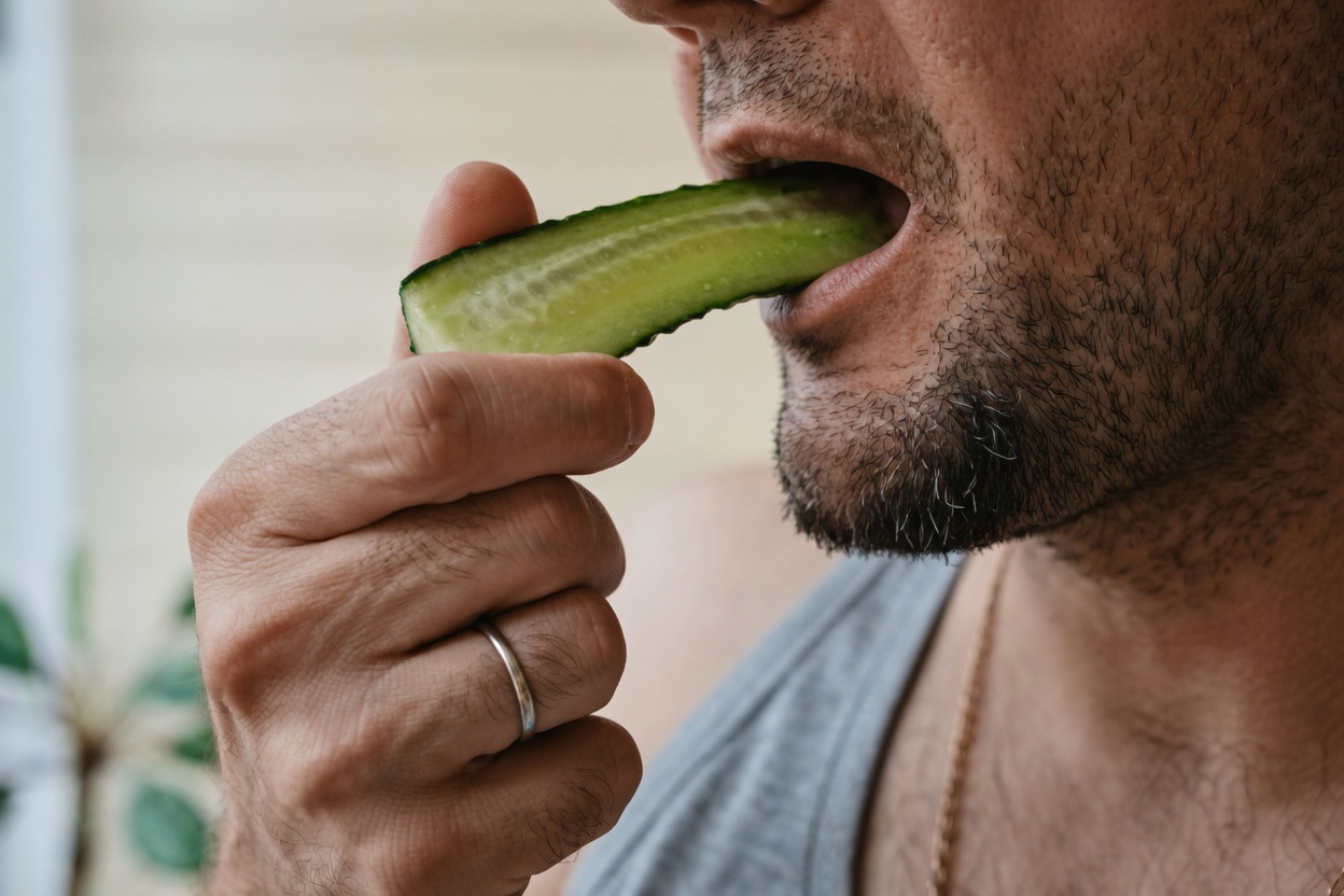 Você come pepino diariamente? Descubra seus potenciais benefícios para apoiar a saúde das veias em casos de varizes