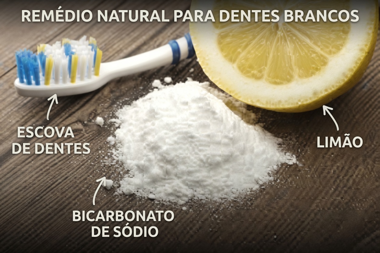 Branqueie os seus dentes instantaneamente com este truque de gengibre e sal de 2 minutos. Veja como