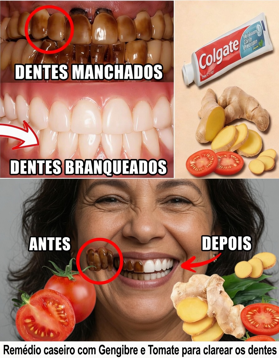 11 Maneiras Naturais de Clarear os Dentes em Qualquer Idade (Sem Necessidade de Água Sanitária!)