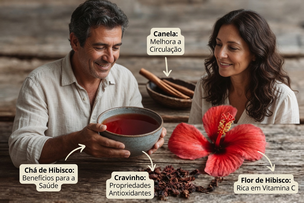 Infusão de Hibisco e Semente de Abacate: Receita Fácil de Chá de Ervas Caseiro que Você Pode Preparar em Casa