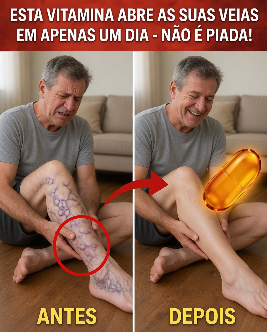 A alegação viral: uma vitamina pode mesmo “abrir” suas veias em apenas uma dose para melhorar a circulação nas pernas?