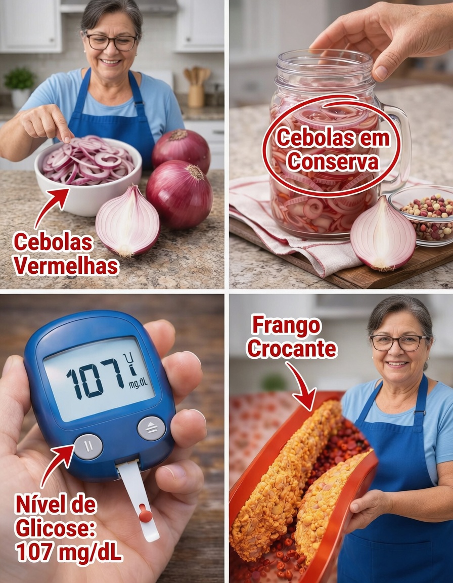 A receita de cebola que pode ajudar a reduzir os riscos de diabetes, limpar as artérias e salvar o seu coração