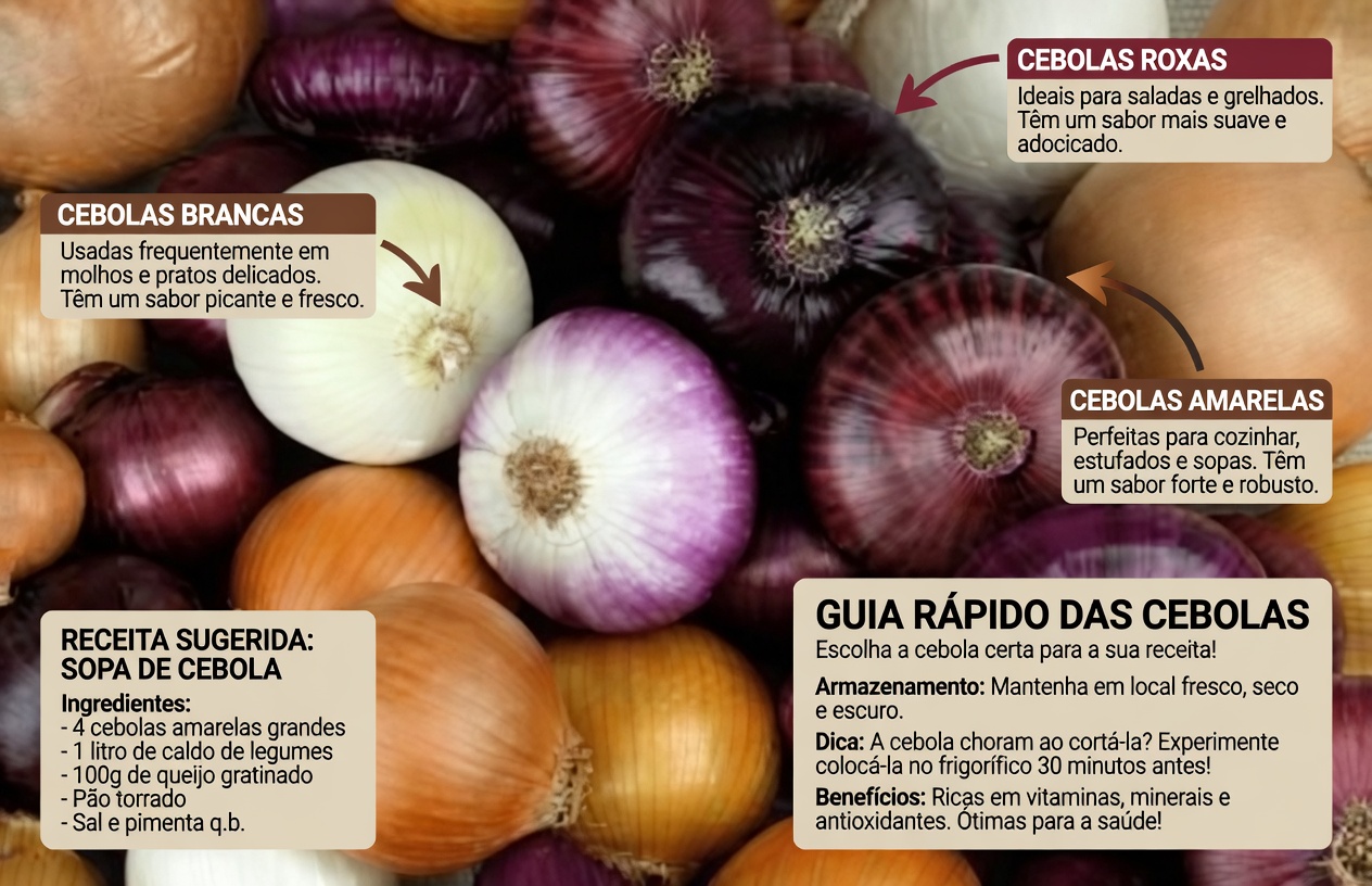 A receita de cebola que pode ajudar a reduzir os riscos de diabetes, limpar as artérias e salvar o seu coração