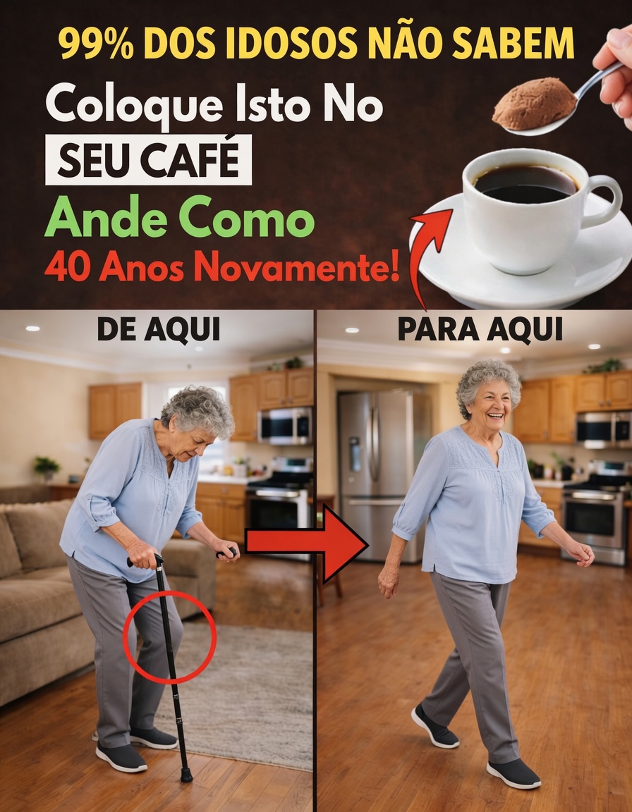 Por que os idosos estão adicionando ESTE pó ao café (benefícios que mudam a vida!)