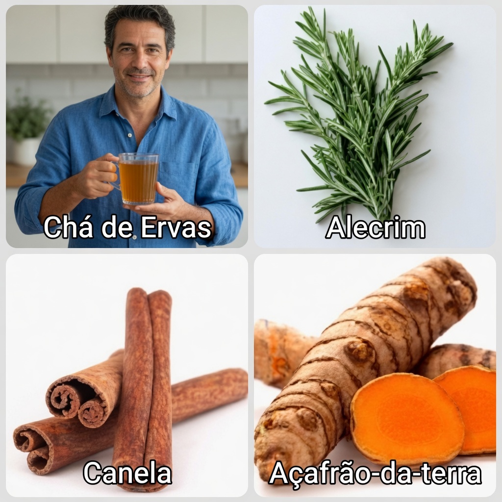 Chá de folhas de pinheiro, cúrcuma e canela – uma bebida natural para ajudar a manter o equilíbrio saudável do açúcar no sangue