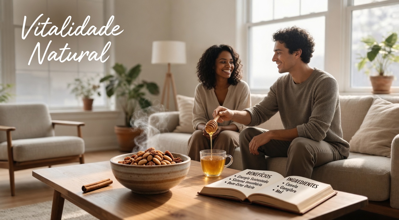 Um Hábito Matinal Simples: Explorando um Tônico Natural à Base de Mel para o Bem-Estar Diário