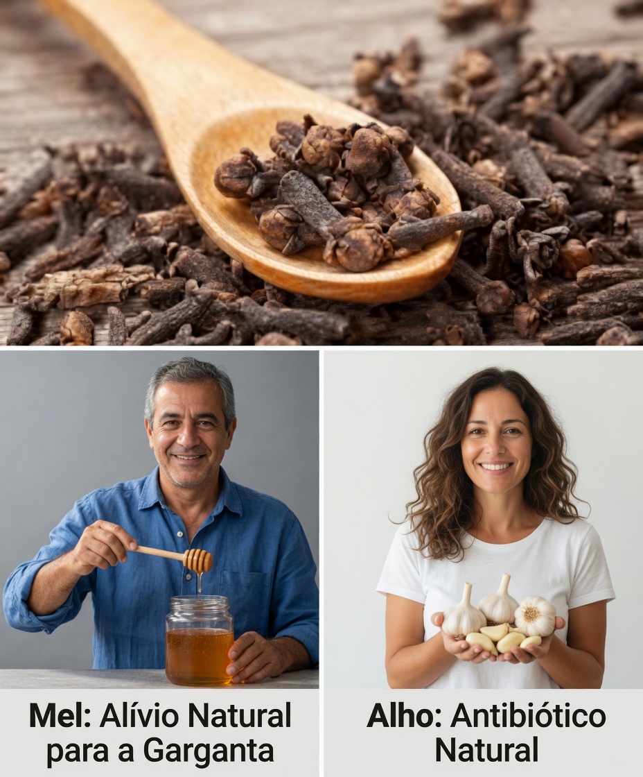Misture cravo-da-índia, alho e mel e você vai me agradecer
