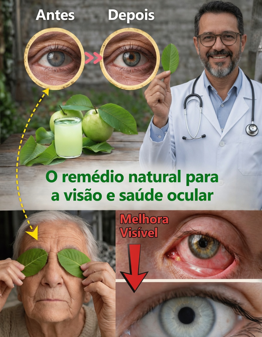 Goiaba para a Saúde Ocular: A Fruta Tropical que Ajuda a Proteger Naturalmente a Sua Visão