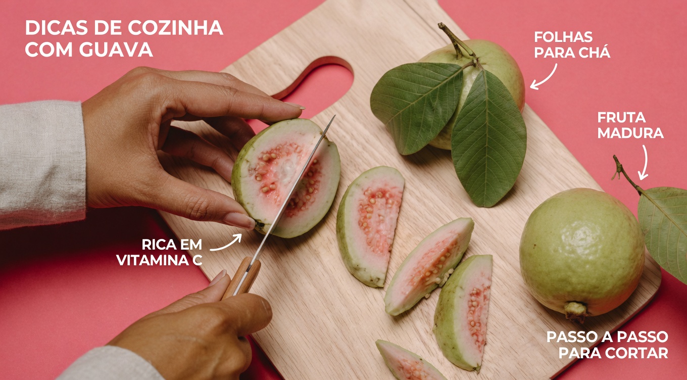 Goiaba para a Saúde Ocular: A Fruta Tropical que Ajuda a Proteger Naturalmente a Sua Visão