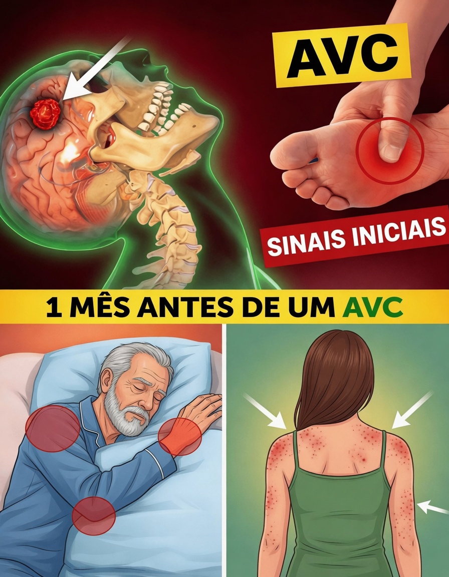 8 Sinais de Alerta de AVC que Podem Aparecer Um Mês Antes e 9 Dicas para Preveni-lo