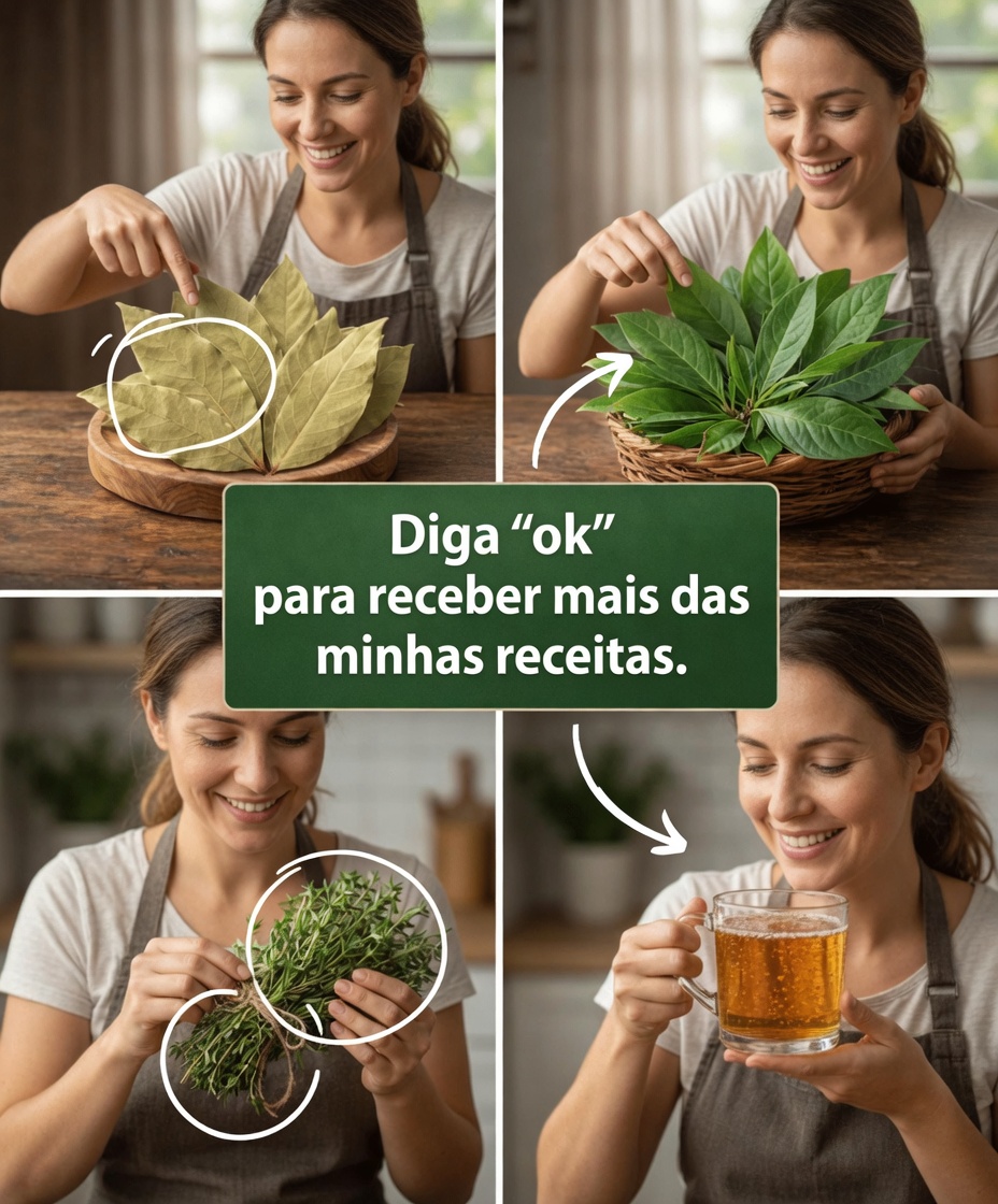 Descubra a infusão natural de ervas com orégano poleo, folhas de louro e folhas de goiaba para apoio ao bem-estar diário