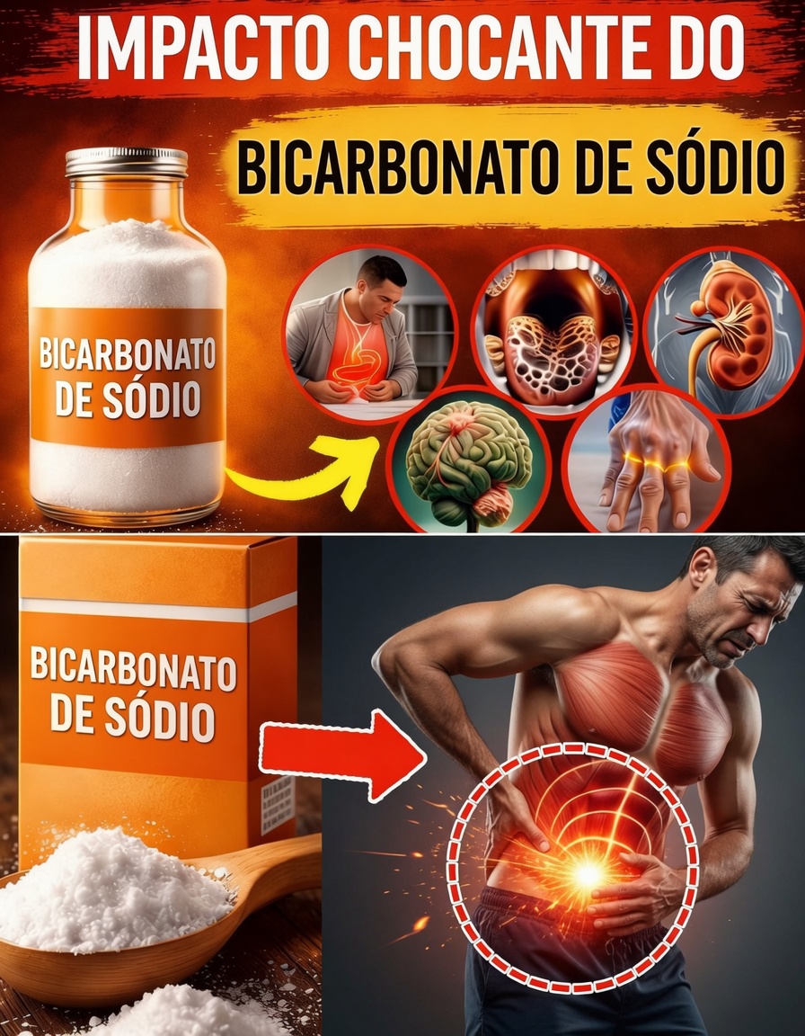 O Que Pode Acontecer com o Seu Corpo Quando Você Bebe Água com Bicarbonato de Sódio à Noite por Duas Semanas?