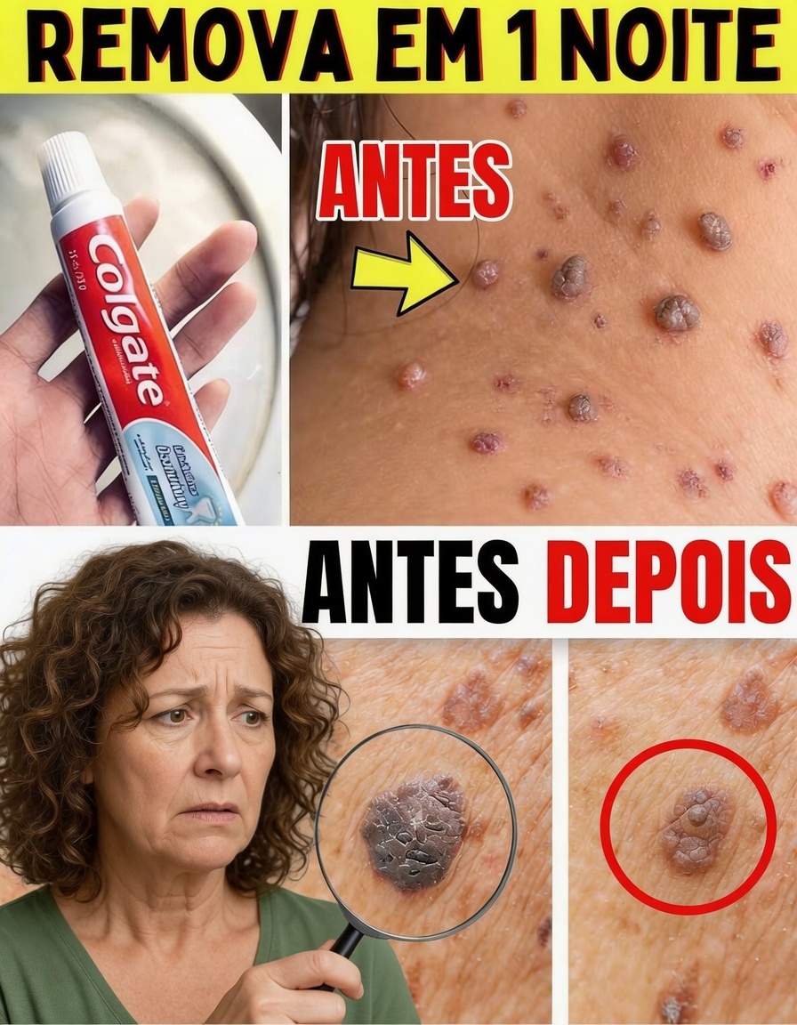 Diga Adeus às Verrugas e aos Acrocórdons — A Forma Natural Que Funciona