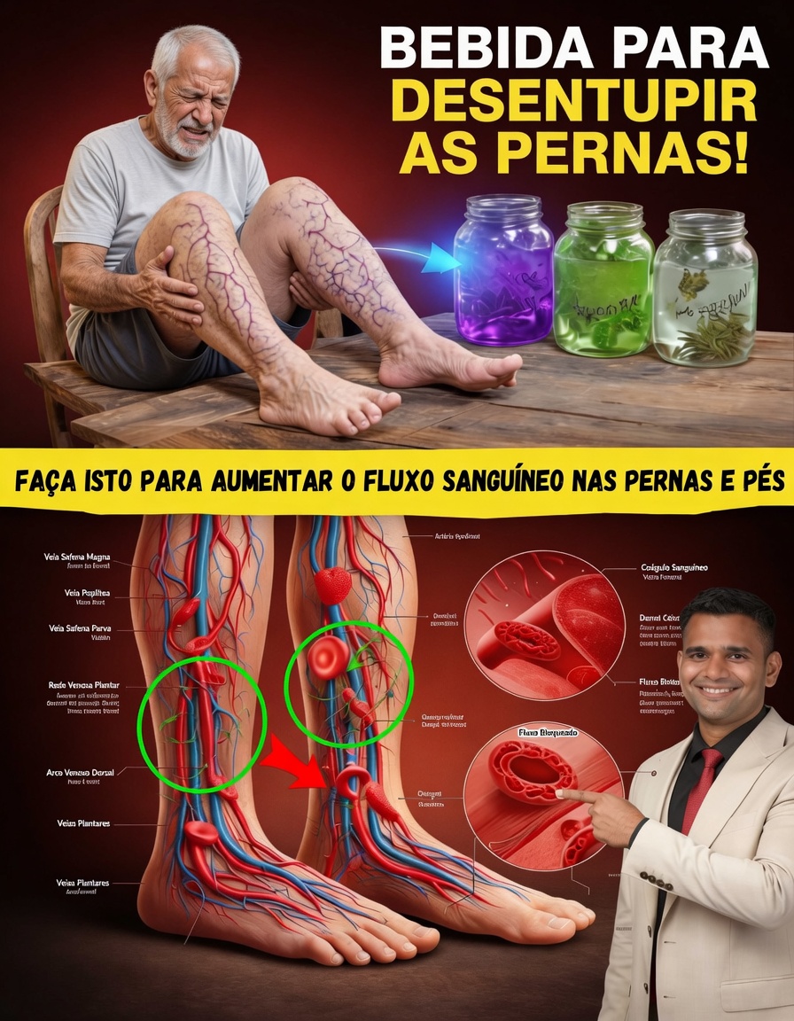 As 5 melhores bebidas para melhorar a circulação e o fluxo sanguíneo nas pernas