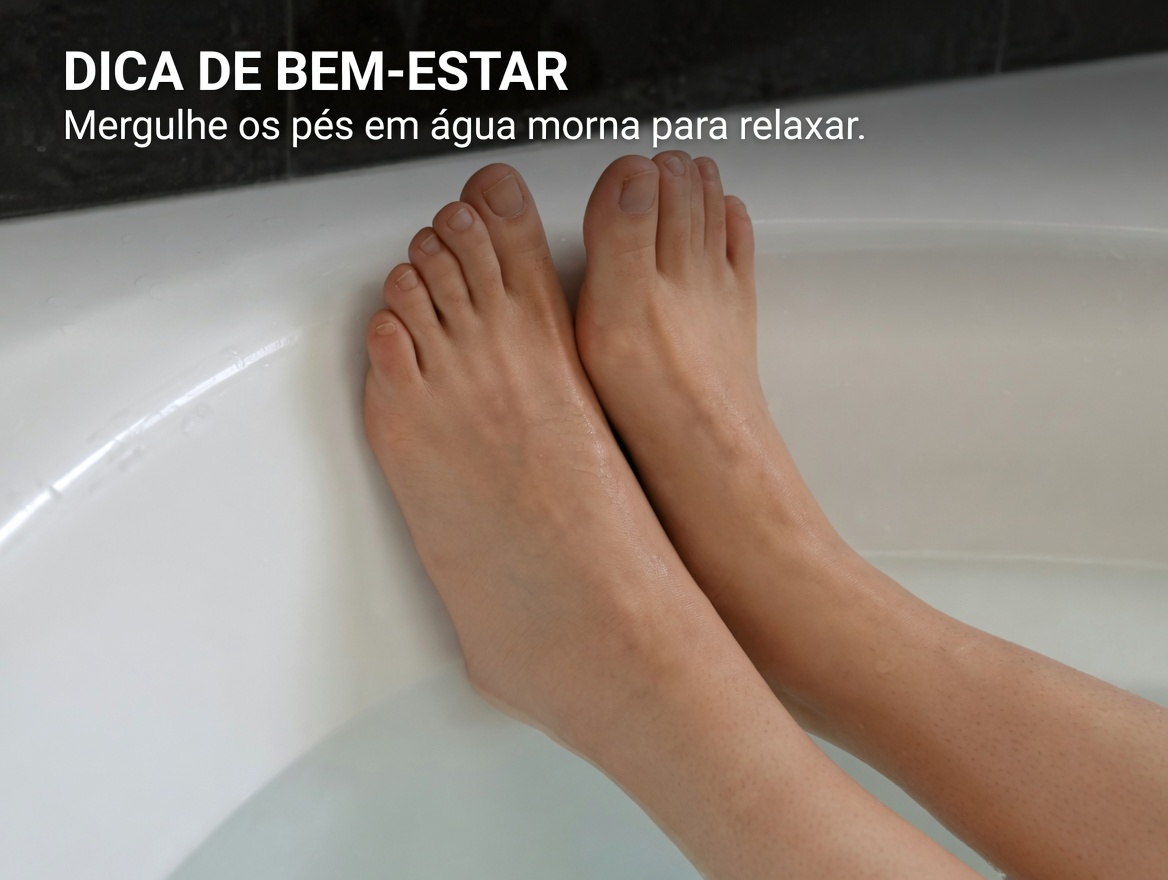 Revele o segredo da Colgate para pés sedosos e macios