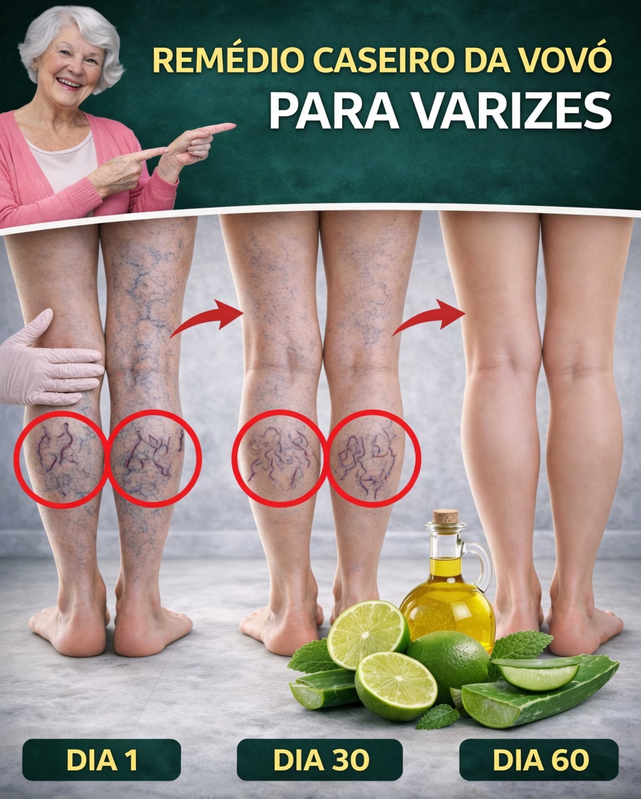 Remédio Natural da Vovó para Varizes