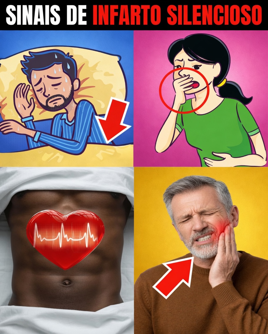 6 Sinais Sutis de um Infarto Silencioso que Você Provavelmente Está Ignorando Neste Exato Momento