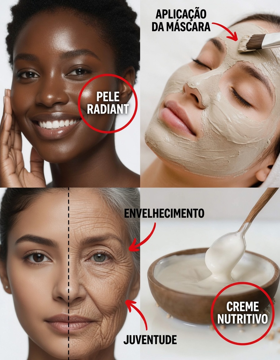 Fermento e iogurte removem todas as rugas em 3 minutos. Mesmo aos 70 anos de idade