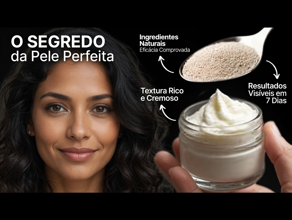 Fermento e iogurte removem todas as rugas em 3 minutos. Mesmo aos 70 anos de idade