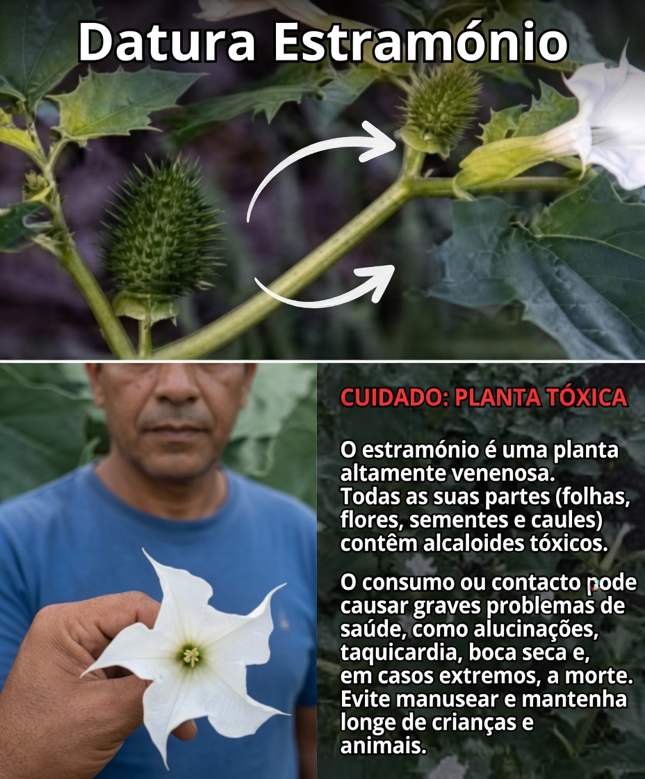 O Gênero Datura: 12 Razões Assustadoras pelas Quais Esta “Trombeta dos Anjos” Está a Um Toque do Desastre