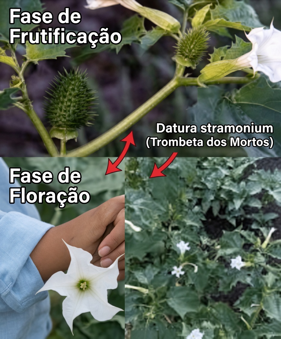 O gênero Datura: 12 motivos arrepiante​s pelos quais esta “trombeta dos anjos” está a um toque do desastre