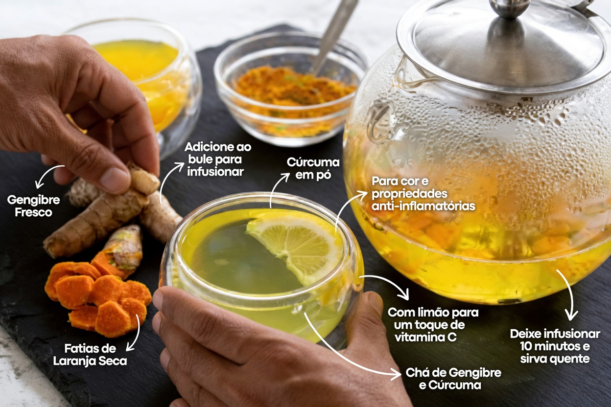 Mais de 60? Descubra 3 chás naturais que podem ajudar a manter a saúde muscular e uma mobilidade mais forte