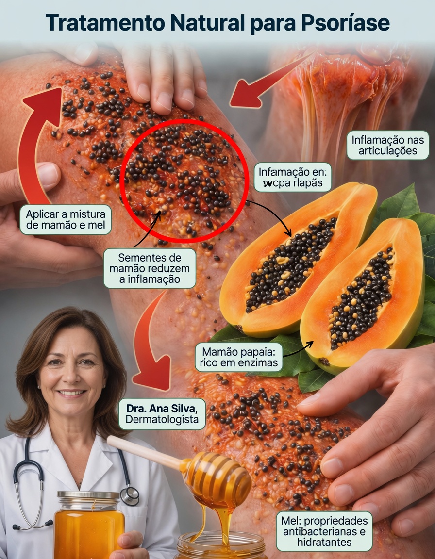 Sementes de mamão para alívio das articulações: um remédio caseiro simples para ajudar no conforto dos joelhos, das costas e da coluna