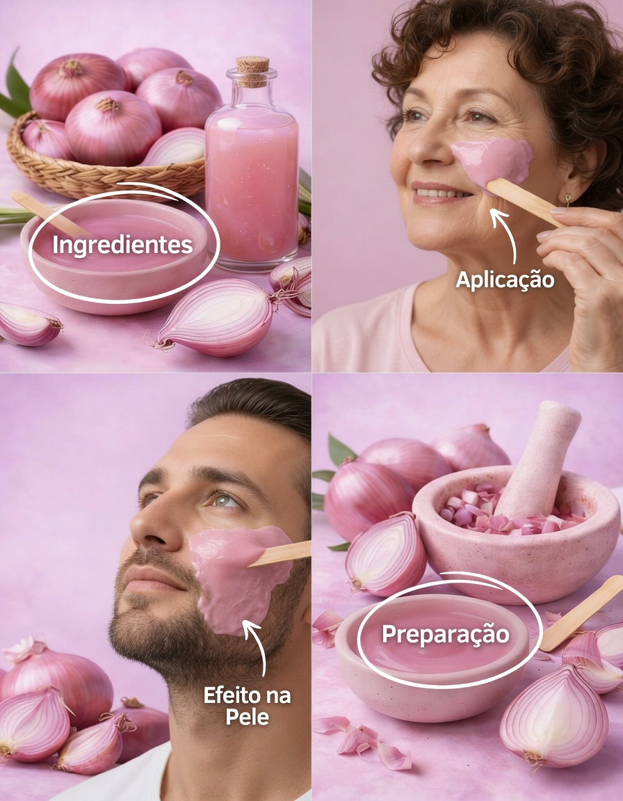 A Cebola Roxa Pode Ajudar a Promover uma Pele Mais Luminosa e um Tom Mais Uniforme? 2 Maneiras Suaves de Usá-la para Manchas Escuras e Problemas de Pigmentação