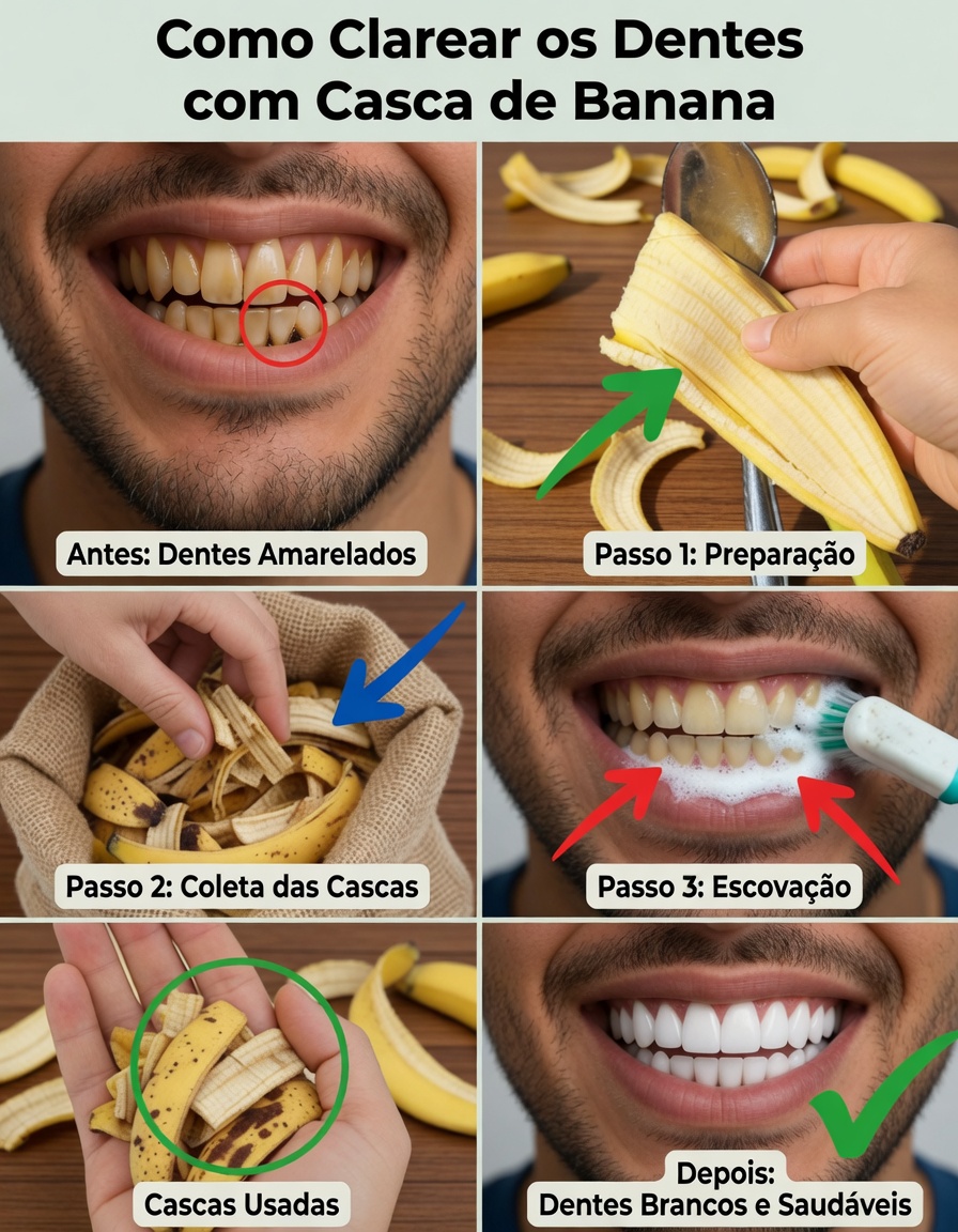 Maneiras Naturais de Clarear os Dentes em Casa: Remédios Seguros para um Sorriso Mais Brilhante